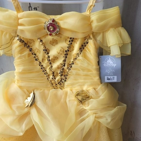 NWT - DISNEY Store Beauty & The Beast Belle Dress - Costume - Picture 5 of 5